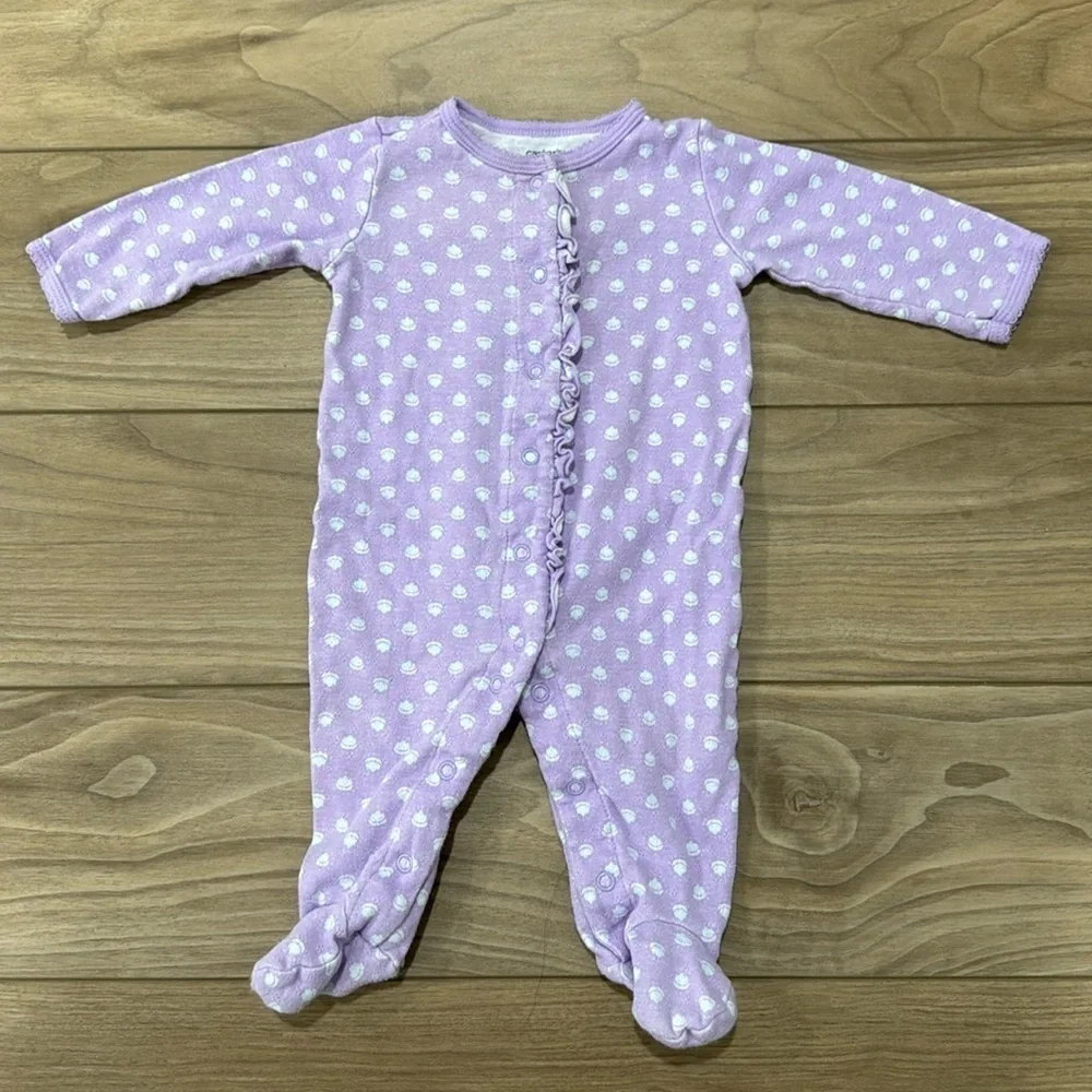 Ruffle footie
